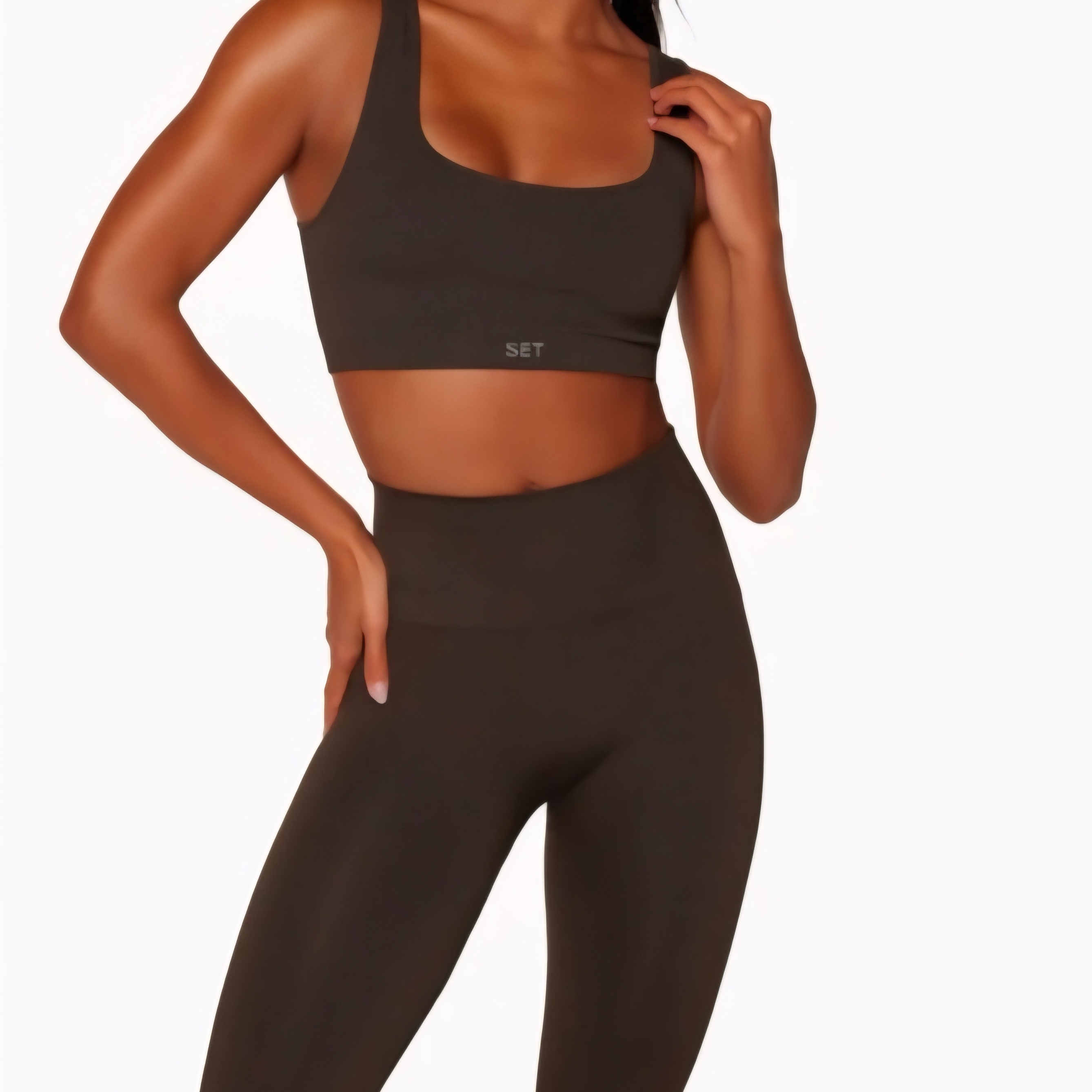 Set Active Sportbody Sporty High Waist Leggings - Size Medium